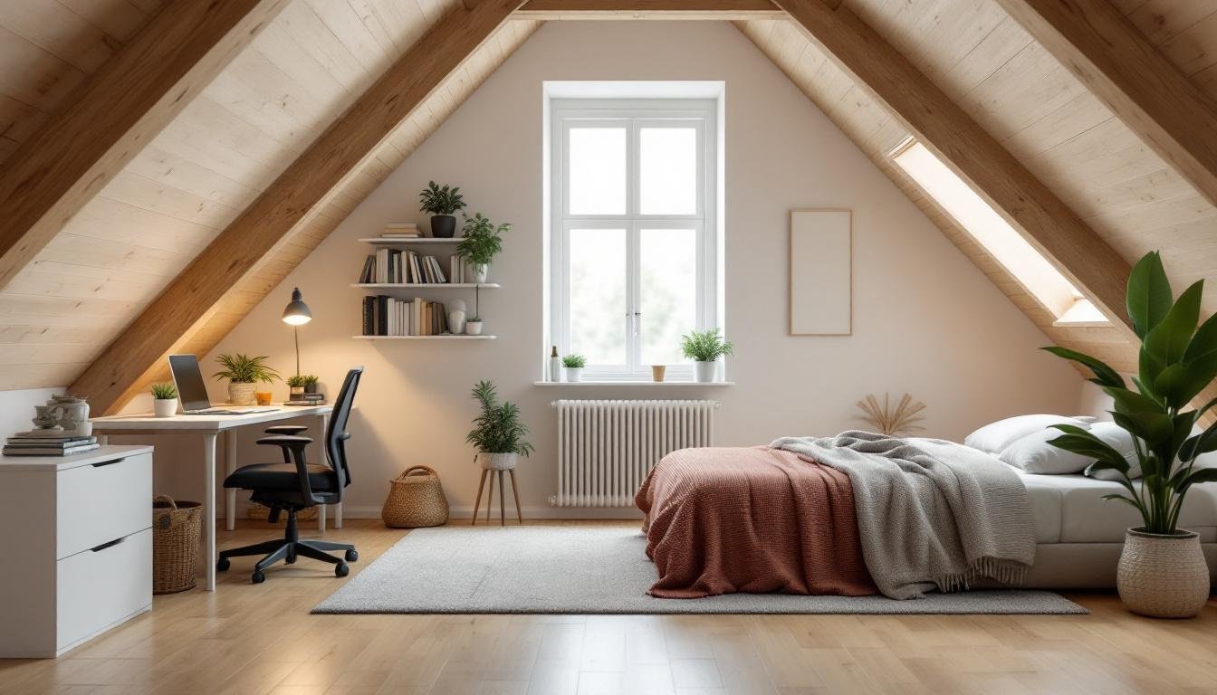 découvrez comment transformer facilement un grenier en une chambre confortable ou un bureau fonctionnel grâce à nos conseils pratiques et idées d'aménagement.