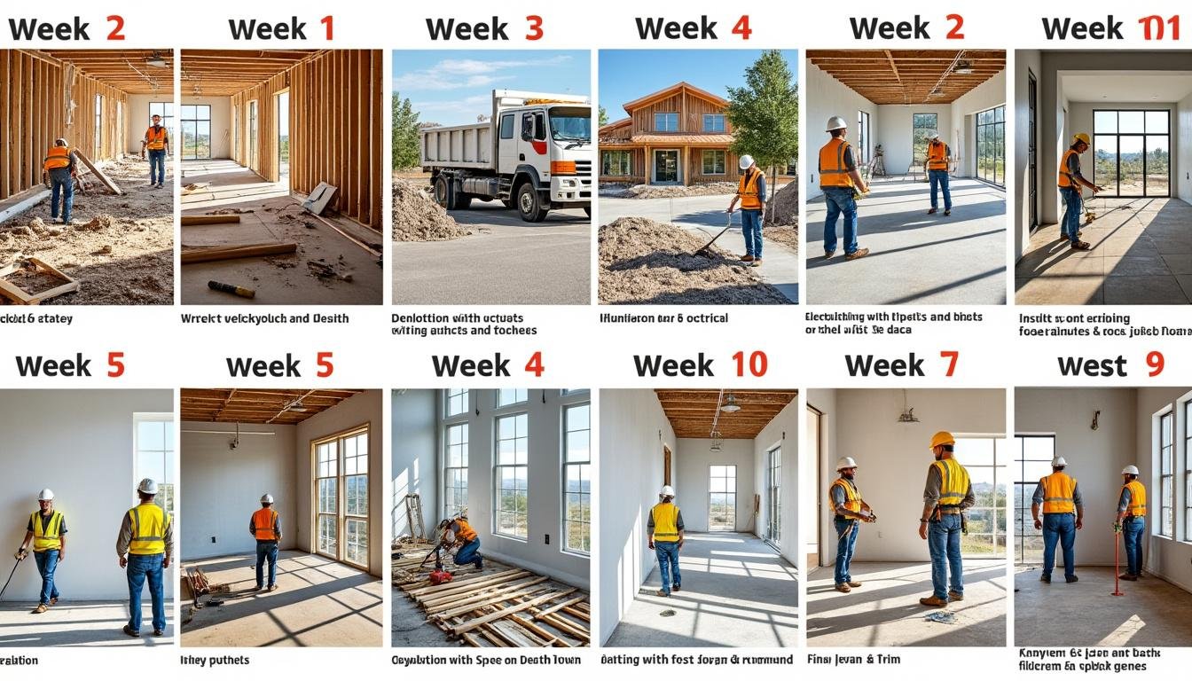 découvrez un planning type détaillé, semaine par semaine, pour organiser efficacement votre chantier de rénovation et suivre chaque étape du projet.