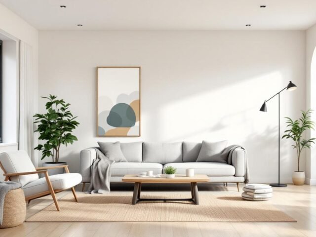 Rénovation d’un salon : idées pour moderniser sans tout casser.