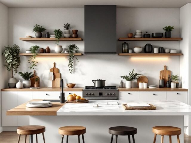 Rénover une cuisine : matériaux, budget, tendances.