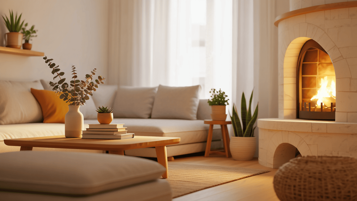 Salon style scandinave