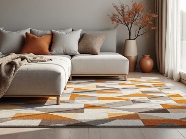 Astuces déco pour harmoniser canapé et tapis