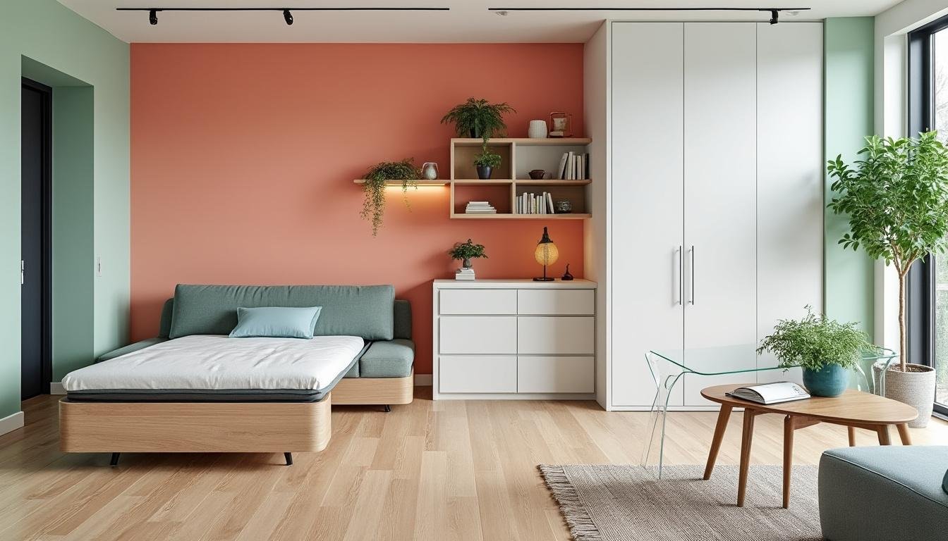 découvrez des idées déco astucieuses et tendances pour optimiser l'espace et le style de votre studio de 20 m².