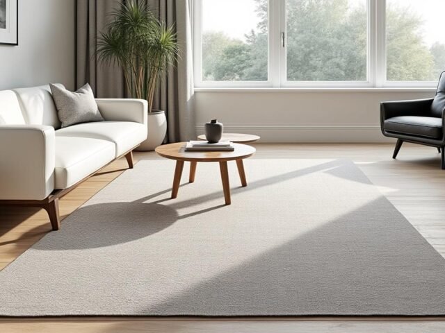 Quel tapis choisir pour un salon scandinave ?