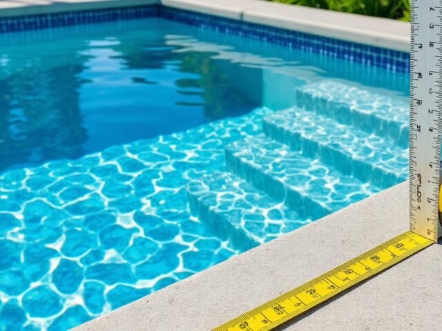 Comment calculer le volume en mètres cubes d&rsquo;une piscine