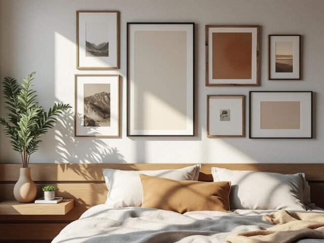 Quelle déco au-dessus du lit ? 15 idées faciles