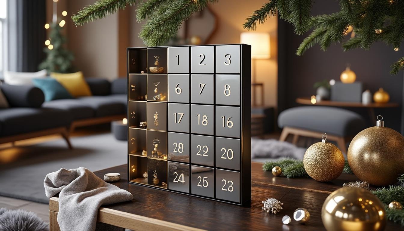 découvrez notre calendrier de l'avent rempli de bijoux en acier inoxydable, une manière élégante et originale de célébrer chaque jour jusqu'à noël.