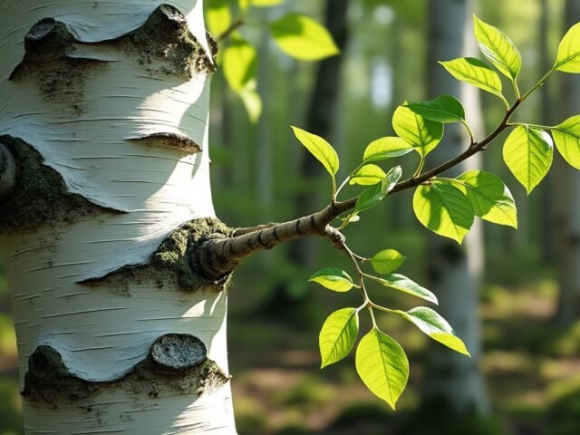 Bouleau verruqueux : caractéristiques principales et usages courants