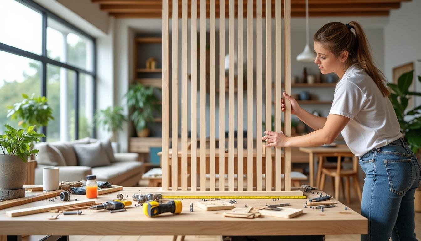 apprenez à fabriquer facilement un claustra intérieur pour décorer et délimiter vos espaces avec ce guide étape par étape diy.