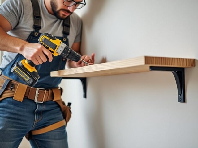 Comment installer une étagère murale dans du placo
