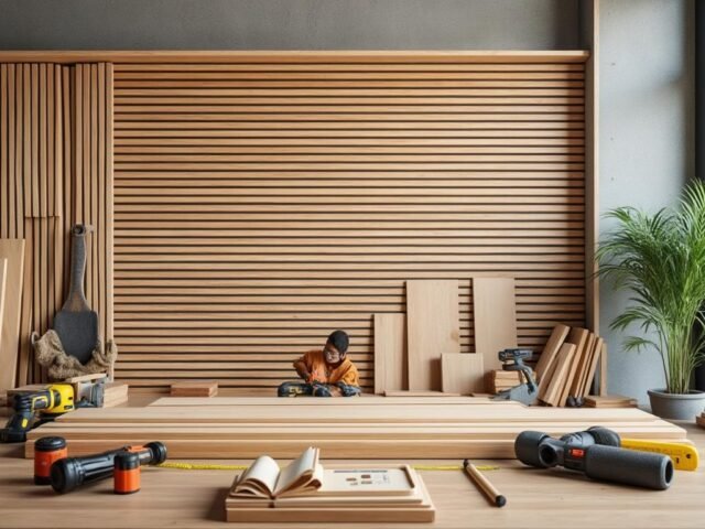 Faire un mur en tasseaux : étapes, prix et erreurs à éviter