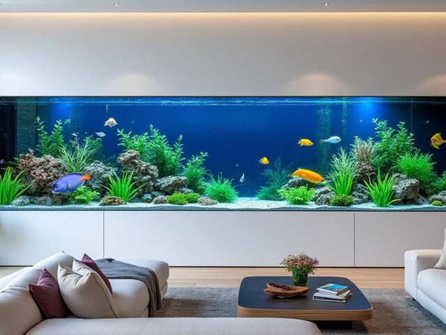 Aquarium mural ou encastré : tout savoir sur les contraintes, les coûts et la faisabilité