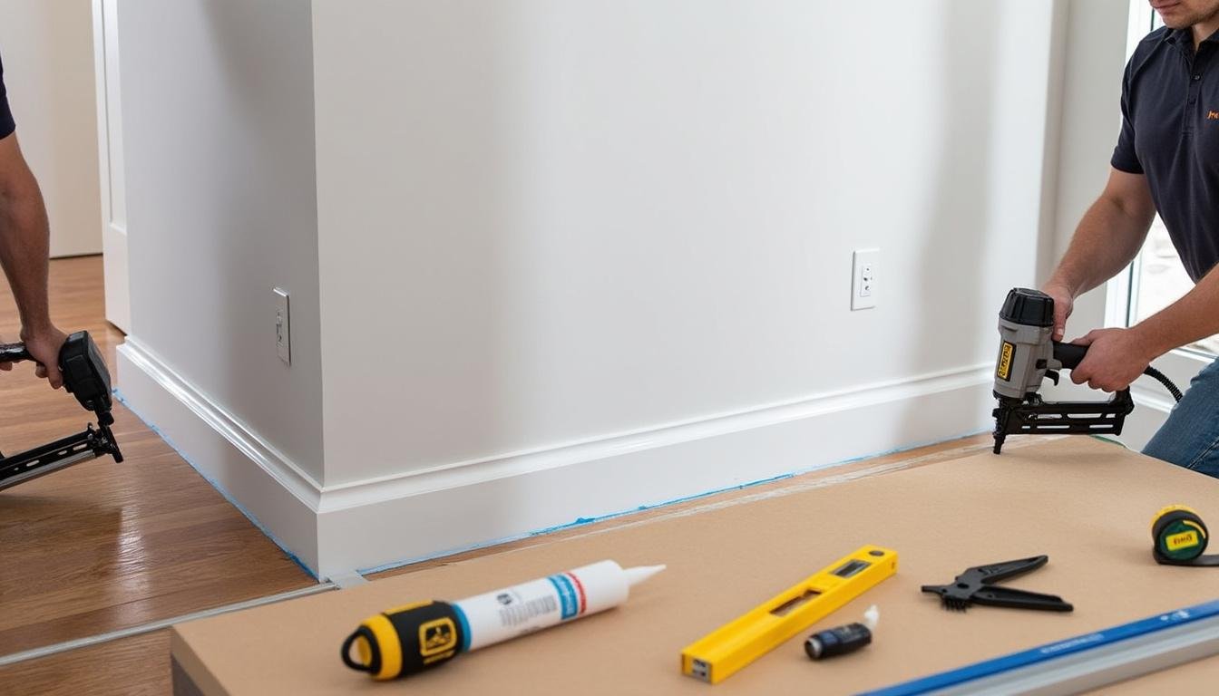 découvrez comment poser des plinthes collées facilement et rapidement grâce à notre guide étape par étape, pour une finition impeccable de vos murs.