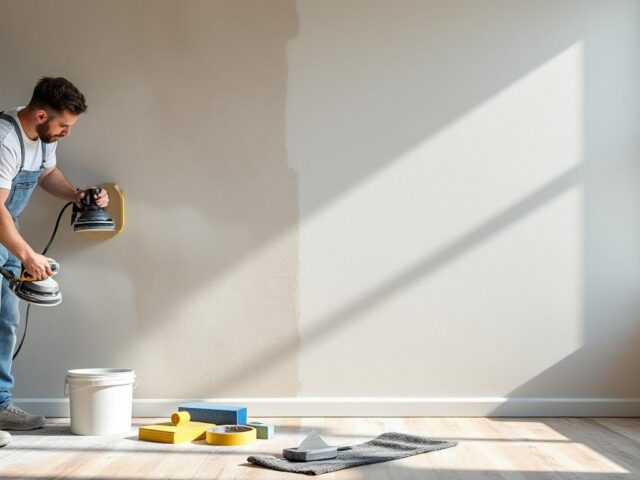 Comment rendre un mur parfaitement lisse pour la peinture