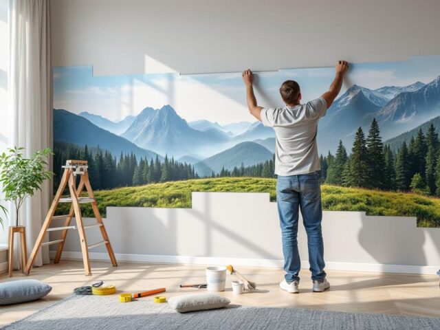 Poser un papier peint panoramique : conseils indispensables