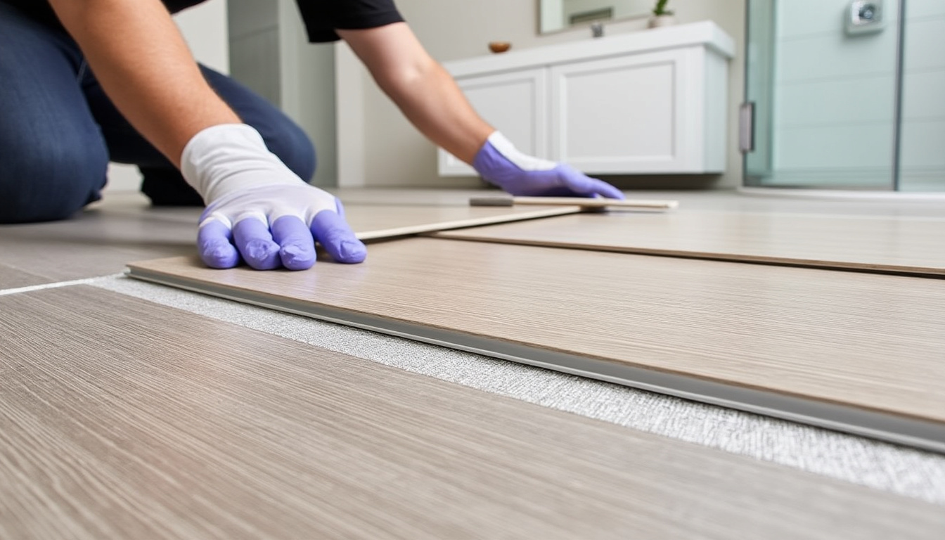 découvrez comment poser facilement des dalles pvc adhésives dans votre salle de bain pour un sol durable, esthétique et étanche. suivez nos conseils étape par étape.