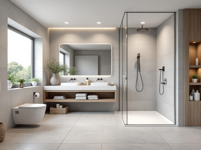 Rénovation d’une salle de bain petite : astuces gain de place